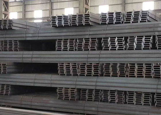 Q235B Rolled Steel I Section , 15mm Hot Rolled I Beam