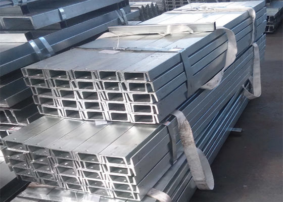 ASTM 304 316 καυτά - κυλημένα κοίλα τμήματα, κανάλι ανοξείδωτου 3.0Mm σε σχήμα υ